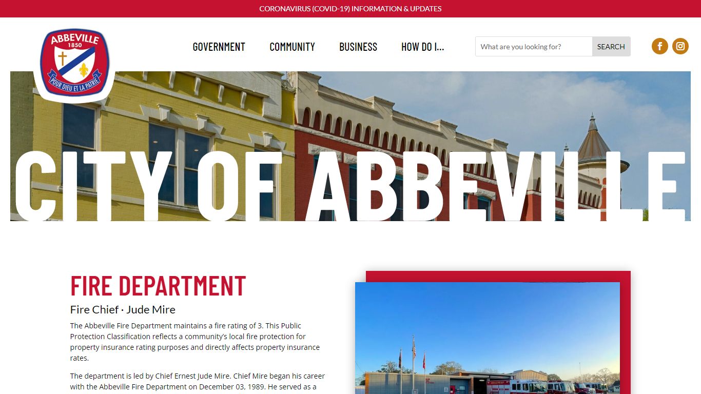 Police & Fire / Public Safety - City of Abbeville